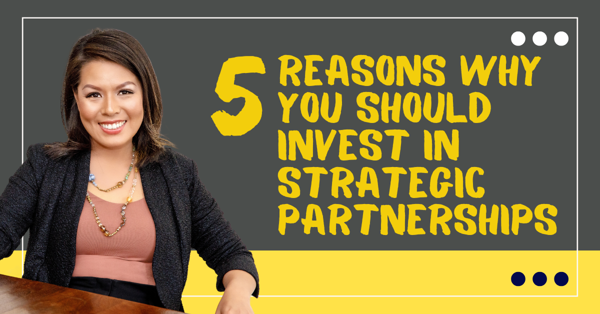 invest in strategic partnerships